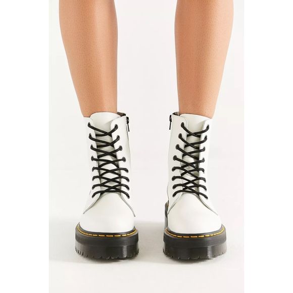 Free People Dr. Martens Jadon Lace-Up Boots - Picture 4 of 10